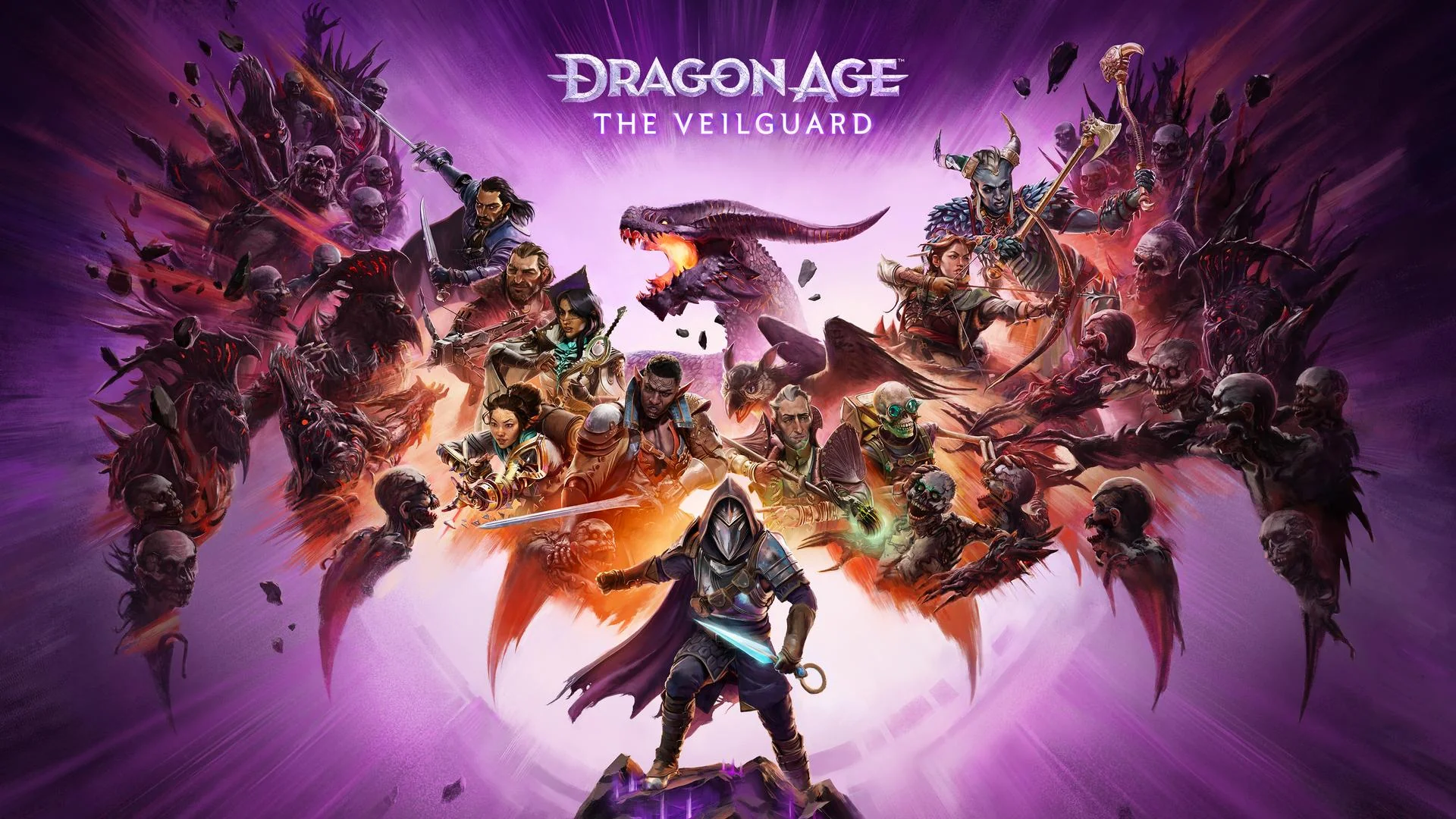 The cover art from a video game I enjoyed playing: Dragon Age Veilguard